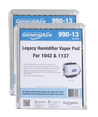 GeneralAire 990-13 (2 Pack) – Humidifier Water Panel