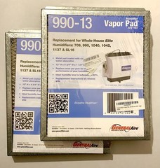 2 New 990-13 Whole House Evaporative Humidifier Replacement Vapor Pad