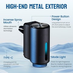 Ocean Fragrance Car Diffuser Purifier Essential Air Aromatherapy1479