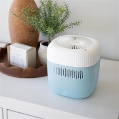 Evaporative Humidifier, Wick Filter, Dishwasher Safe Tank, UV Light, No White…