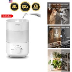 Top Fill Humidifiers for Bedroom, 2.5L Tank for Large Room, Easy to Fill & Cl…