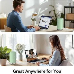 Portable Mini Humidifier Auto Shut Off Quiet Cool Mist Travel Essential 350ml US