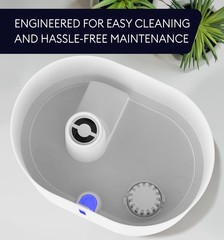 GENIANI Ultrasonic Cool Mist Humidifier for Bedroom, Large Rooms, 4L, White