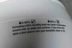 Vicks V4600 1.2gal. Cool Mist Humidifier Used