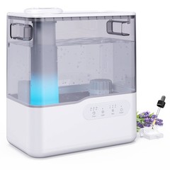5L Humidifier for Room,Top Fill Cool Mist Humidifiers ,360°Rotating Nozzle