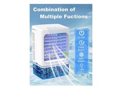 Portable Air Conditioners, 900mL Evaporative Air Cooler with 3 Speeds 7-Color