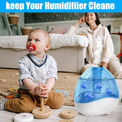 12PCS Universal Humidifier Tank Cleaner,Demineralization Cleaning Ball for Most