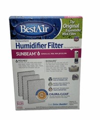 BestAir Replacement Humidifier Filter H100 3 Filters Holmes Sunbeam Bionaire