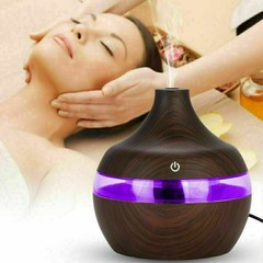 Oil Aroma Humidifier Diffuser Aromatherapy LED Essential Ultrasonic Air Purifier