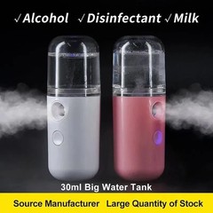 Mini Nano Spray Face Steamer Moisturizing Facial Sprayer Beauty Instrument USB H