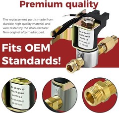 24V Humidifier Water Solenoid Valve for GeneralAire 1042 1042L 1042LH 1137 1040L
