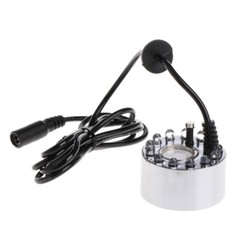 LED Ultrasonic Mist Maker Fogger Water Fountain Pond Atomizer Air Humidifier