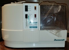 VINTAGE Duracraft DH-831 Deluxe Natural Cool Moisture Humidifier USED WORKING