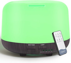 Oil Diffuser Humidifier 300Ml,Electric Ultrasonic Air Aroma Diffusers Vaporizer,