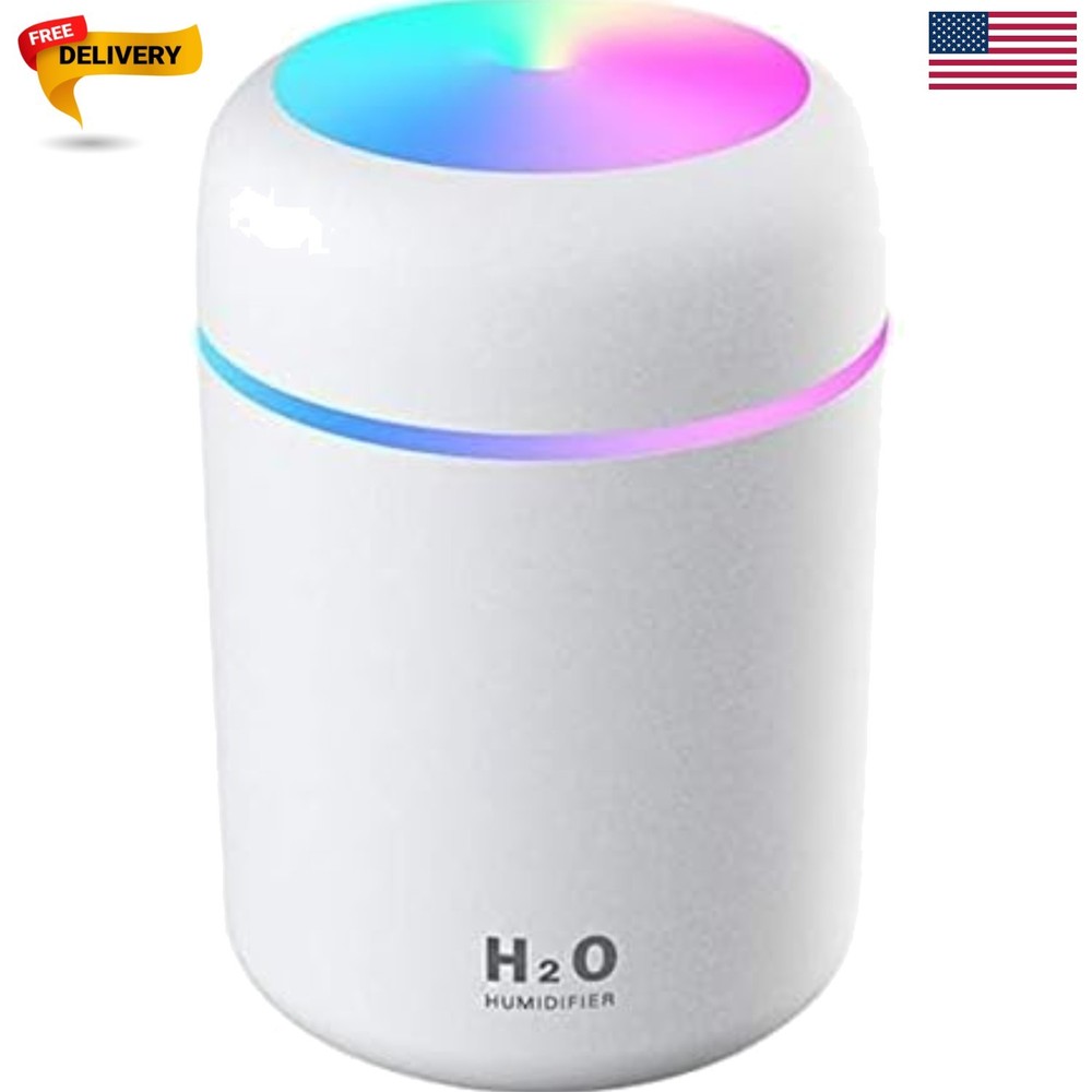 2 in 1 USB Electric Aromatherapy Oil Diffuser Ultrasonic Air Humidifier Mist …