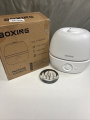 Boxing 3L Ultrasonic Humidifier Dial Control Auto Shut Off Aromatherapy Quiet