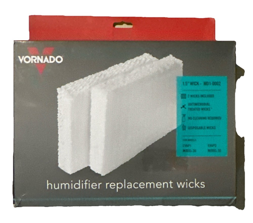 Genuine OEM Vornado MD1-0002 Humidifier Replacement Wicks – 2 Pack (S)