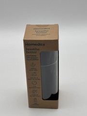 Portable Ultrasonic Humidifier USB Powered 10 Hr Run Time, Black
