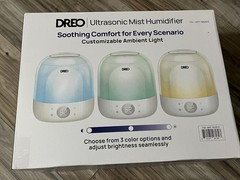 Dreo Ultrasonic Mist Humidifier 2Pk 409 3 Mist Settings