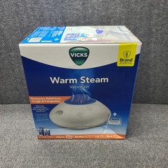 Vicks Warm Steam Vaporizer Humidifier 1.5 Gallon Night Light Filter Free Tested