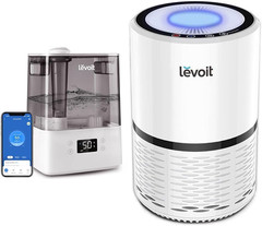 Large Room Humidifier & HEPA Air Purifier for Cleaner, Fresher Air