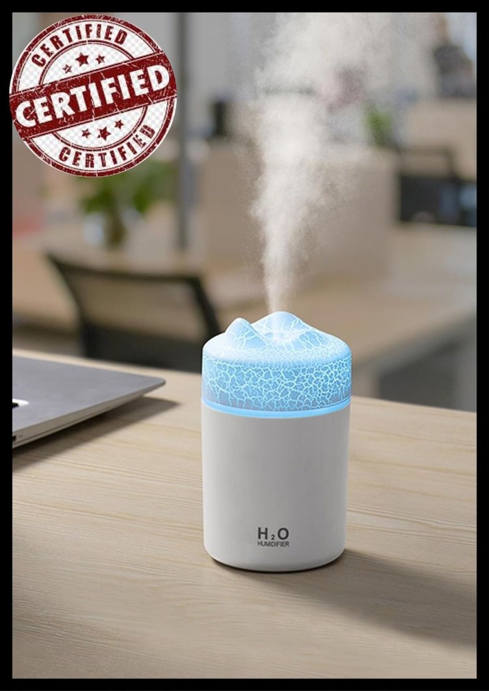Portable Mini Humidifier Volcanic Texture Colorful 300mL USB Bedroom|Office|Car!