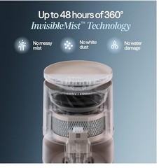 BLUEAIR DreamWell Humidifier 48Hr Mist-Free Ultra Quiet