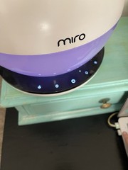 Miro NR08M Ultrasonic Humidifier Touch Control Colorful LEDs Washable Large Room