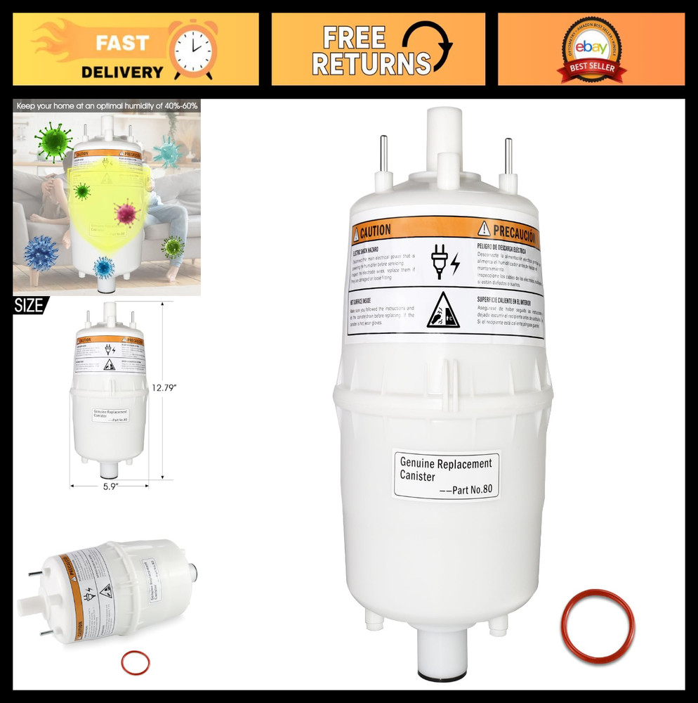 80 Replacement Canister for Whole House Steam Humidifier Model 865 & 800