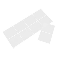 10 Pcs Ceiling Light Soft Film Diffusion Tape for LED Lights Adhesive