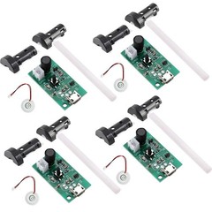 For DIY Humidifier Project 4PCS Ultrasonic Mist Maker Driver Board Atomizer Kit
