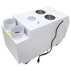 110V Ultrasonic Industrial Humidifier Cooler Sprayer 13.5Kg/h Double Fog Outlet