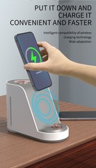 Adjustable Spray Size Wireless Charging Humidifier Over Voltage Protection
