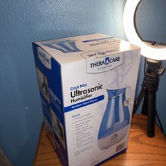 Thera Care Cool Mist Ultrasonic Humidifier for Medium Sized Room NIB