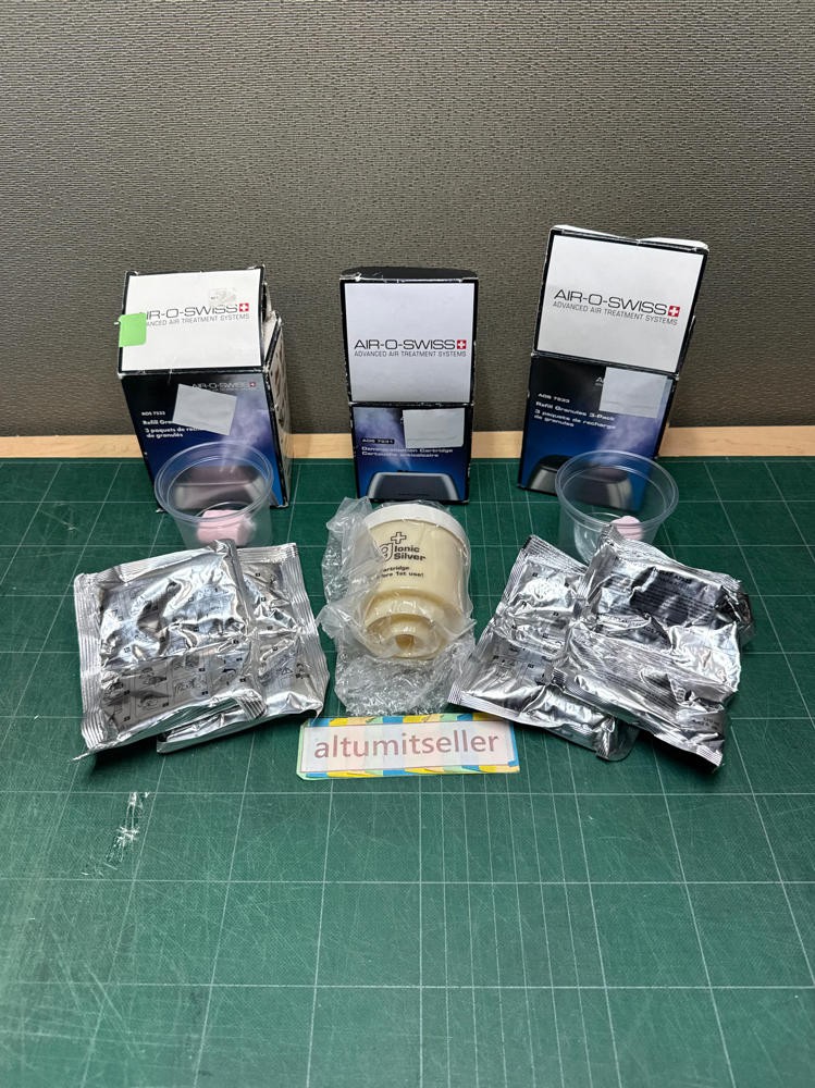 Genuine AIR-O-SWISS AOS Demineralization Cartridge AOS 7531 & 7533 Granules LOOK