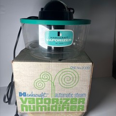 Hankscraft Vaporizer Humidifier 202D Green Vintage Automatic Steam with Box