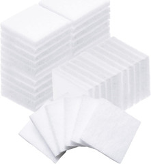 100 Pcs Square Humidifier Essential Oil Pads, 1×0.12 Unscented Replacement Aroma
