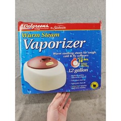 Walgreens Sunbeam Warm Steam Vaporizer 1.2 Gallon 14 Hour Run Time HAH7591