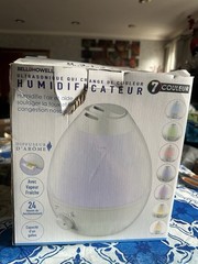 Bell Howell Ultrasonic Color Changing Humidifier 7 Color