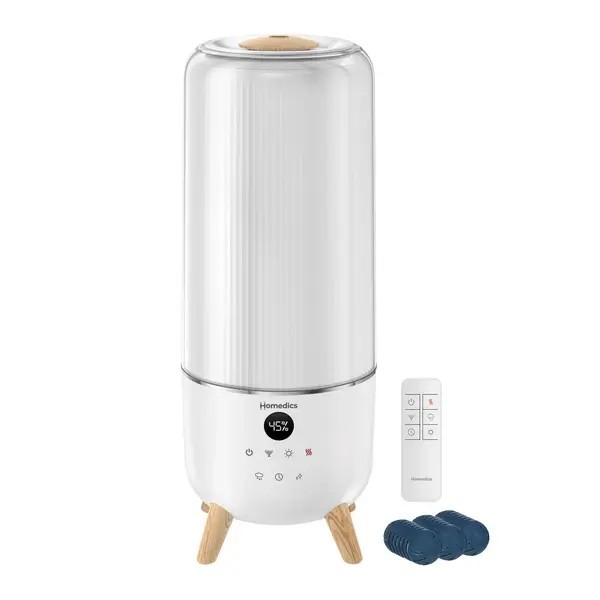 Homedics Warm and Cool Mist Ultrasonic 2G Humidifier
