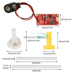 Mini Humidifier Mist Maker Driver Circuit Board Ultrasonic Atomization Module 2W