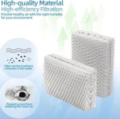 4 Pack WF813 Humidifier Wick Filters Compatible with Relion Relion RCM832
