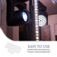 10 Pcs Ceiling Light Soft Film Adhesive Diffuser LED Strips for Lights