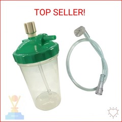 Westmed 6 LPM Humidifier Bottle w/15″ Adapter Tubing