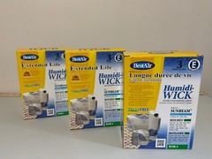 BestAir Humidifier Extended Life Filter H100-3, 9 Filters – New