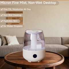 Humidifiers for Bedroom (6.8L) Cool Mist Top Fill Essential Oil Diffuser*