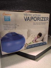 Crane Warm Stream Vaporizer New Open Box Relief From Cold And Flu Symptoms