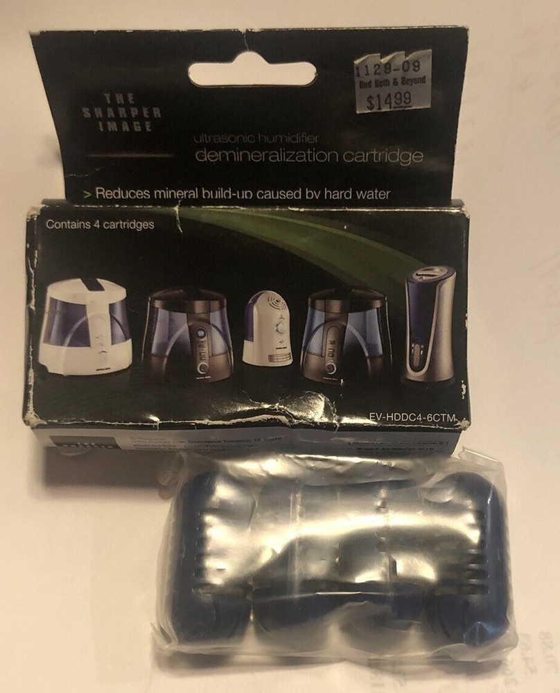 Humidifier Cartridges Sharper Image EV-HDDC4-6CTM Ultrasonic Demineralization