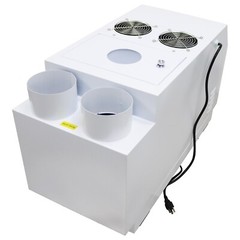 110V Ultrasonic Industrial Humidifier Cooler Sprayer 13.5Kg/h Double Fog Outlet