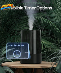 4.5L Humidifiers for Bedroom, Humidifiers for Home Large Room Cool Mist